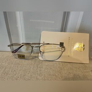 NWT House of Harlow 1960 Women's Transparent Blue Light Glasses